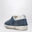 Tênis Golden Goose Super Star azul aviador/creme/prata