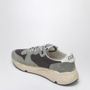 Baskets Golden Goose Running gris/blanc
