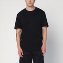 Camiseta negra de algodón Golden Goose