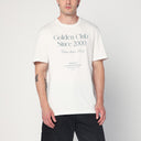 ゴールデングース アイボリー Tシャツ ロゴプリント付き