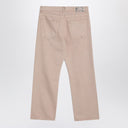 Jeans di denim rosa effetto tinto Golden Goose