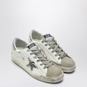 Zapatillas Golden Goose Super-Star con estrella de pelo de potro de cebra