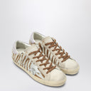 Golden Goose Super-Star Sneakers aus Zebraponyhaar
