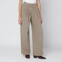 Pantalones anchos verde caqui Golden Goose