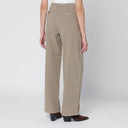 Pantalones anchos verde caqui Golden Goose