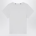 T-shirt bianca in cotone Givenchy con logo ricamato