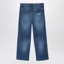 Jeans Givenchy azul com efeito lavado