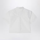 Givenchy weiße kurz geschnittene Baumwollbluse