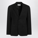 Chaqueta de lana negra de Ami Paris de un solo botón