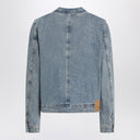 Ami Paris Denim zip-up Ami De Coeur jacket