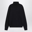 Ami Paris dunkelblauer Rollkragenpullover Ami De Coeur