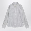 قميص أبي باريس آمي دي كور مخطط أبيض