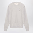Ami Paris Grey Ami De Coeur sweatshirt
