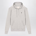 Ami Paris Grey Ami De Coeur hoodie