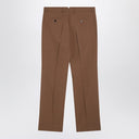Pantaloni di lana color nocciola Ami Paris
