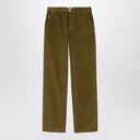 Pantalones de pana bronce Ami Paris
