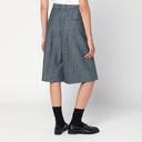 Jil Sander Bermuda aus Wolle Dark Sky