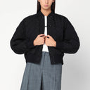 Bomber negro acolchado Jil Sander