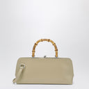 Jil Sander Small Goji Bamboo bag in almond colour