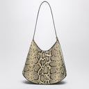 Jil Sander Eldorado bag in python-print leather