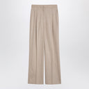 LouLou De Saison Beige wool and cashmere trousers