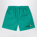 Pantalones cortos verdes de algodón KENZO con logotipo
