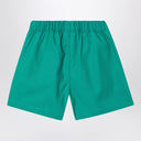 KENZO grüne Baumwollshorts mit Logo