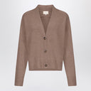 LouLou De Saison Kaia Lds anthracite grey cashmere cardigan