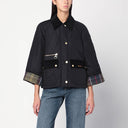 Chaqueta acolchada negra Martha de Barbour