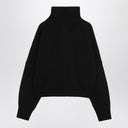 LouLou De Saison Black wool and cashmere sweater