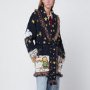 Alanui Midnight blue The Little Prince cardigan