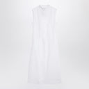 LouLou De Saison vestido camisero blanco de algodón