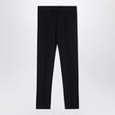 Thom Browne Black wool-blend trousers
