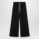 Moncler + Rick Owens Wide Bela trousers in black cotton poplin