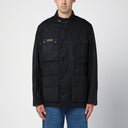Barbour Black waxed International jacket