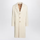 Brunello Cucinelli Ivory corduroy coat