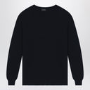 Suéter azul de cashmere Tagliatore