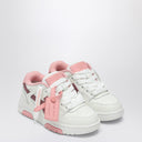 Tênis Off White Off-White™ Fora do Escritório branco/rosa glitter