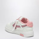 Tênis Off White Off-White™ Fora do Escritório branco/rosa glitter