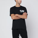 오프화이트 Off-White™ 블랙 큐피드 테이프 슬림 티셔츠