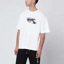 오프화이트 Off-White™ 화이트 페인트 애로우 스케이트 로고 티셔츠