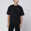 오프화이트 Off-White™ 블랙 하프 애로우 스케이트 로고 티셔츠
