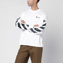 Camiseta blanca de manga larga Off-White™ con logo