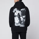 Off White Off-White™ Schwarzer Cupid Tape Skate Hoodie