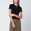 Camiseta negra Off White Off-White™ con logotipo OFF