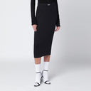 Falda lápiz negra Off-White™ con logo OFF