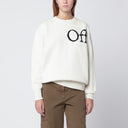 오프화이트 Off-White™ 화이트 스웨터 로고 인타르시아