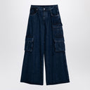 Off White Off-White™ vaqueros cargo anchos de mezclilla azul