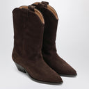 Botas vaqueras de ante Duerto Chocolate de ISABEL MARANT