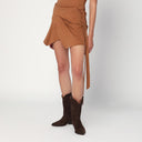 Falda Berenice color caramelo de ISABEL MARANT